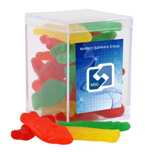 Acrylic Box with Swedish Fish