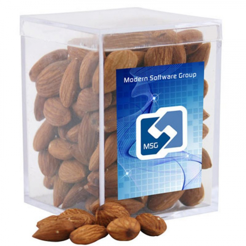 Acrylic Box with Almonds