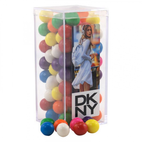 Acrylic Box with Gumballs