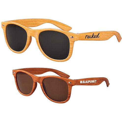 Wood Grain Sunglasses