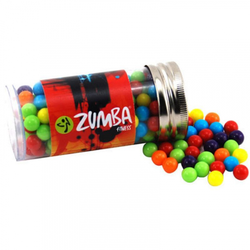 Tube with Mini Jawbreakers