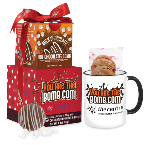 Mrs. Fields Mug, Cookies, Hot Chocolate Bomb Gift Set