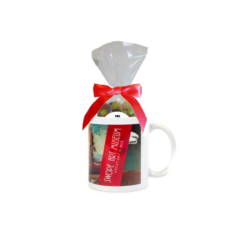 Mug with Gourmet Jelly Beans Mug Drop