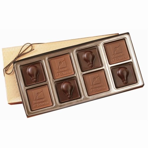 Custom Chocolate Squares Gift Box (5 oz.)