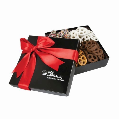 4 Delights Gift Box - Assorted Mini Pretzels