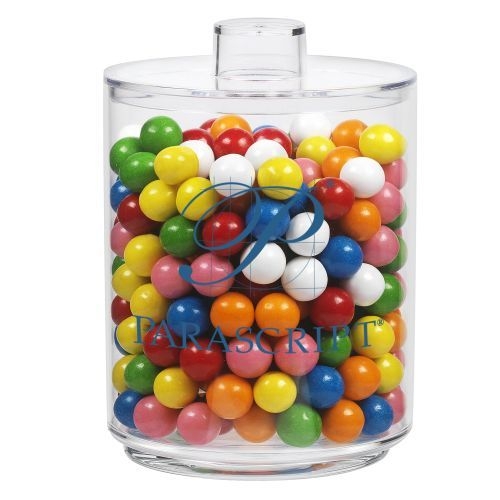 Cylinder Acrylic Gift Jars - Gumballs