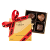 Godiva Ballotin Gold 4 Piece Assortment Box
