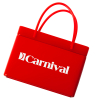 Red Shopping Bag Tin