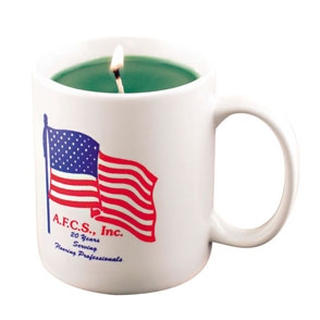 11 Oz. White Mug Candle