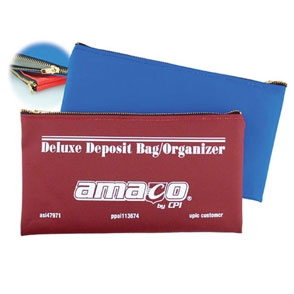 Nyloglo Deluxe Large Deposit/ Organizer Bag (11 1/2