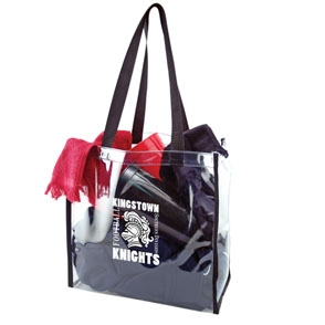 Clear Stadium Tote Bag (12