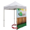 6' Tent Full Wall (Dye Sublimated, Double-Sided)
