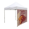 8' Tent Full Wall (Dye Sublimated, Single-Sided)