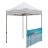 6' Tent Half Wall (Dye Sublimated, Single-Sided)