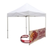 8' Tent Half Wall (Dye Sublimated, Double-Sided)