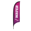 7' Premium Razor Sail Sign Replacement Flag (Single-Sided)