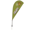 6.5' Value Teardrop Sail Sign Kit (Single-Sided with Value Spike)