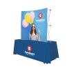 6' Curved Splash Tabletop Display Face Kit (Block-Out Fabric)