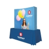 6' Curved Splash Tabletop Display Wrap Kit (Block-Out Fabric)