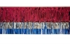 Victory Corps™ Metallic Red, Silver & Blue Fringe (15