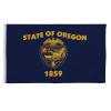 3' x 5' Oregon State Flag Double-Sided