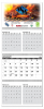 5 Month / Panel Wall Calendar 