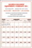 Large Contractor's Commercial Wall Calendar