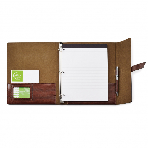 Fabrizio Refillable Portfolio/3-ring Binder