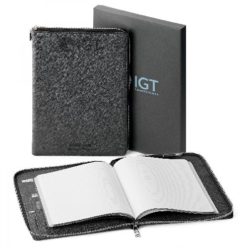 Genuine Leather A4 Size Rfid Portfolio