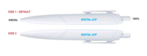 Cynthia Push-action Ballpoint Pen With Registered Antimicrobial Additive