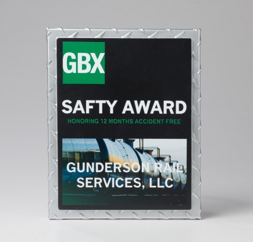 8x10 Driver Plaque