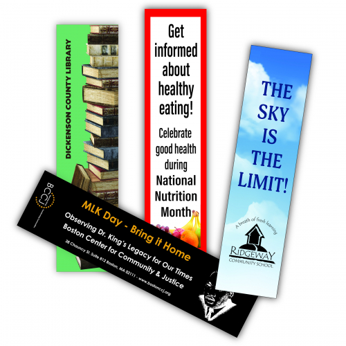 12 Point Laminated Card Stock Bookmark (1 1/2