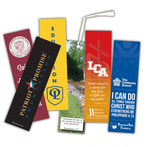 12 Point Laminated Card Stock Bookmark (2