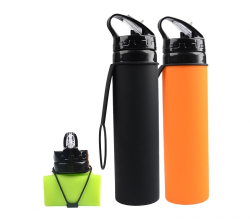 Foldable Silicone Bottle, 20 oz.