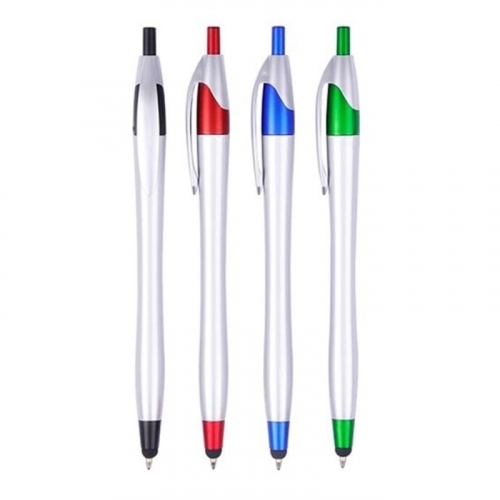 Silver Barrel Stylus Pen