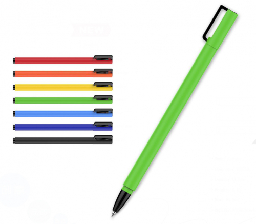 Slender Plastic Pen with Cap