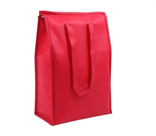 Zipper Insulated Cooler Bag with Long Handle