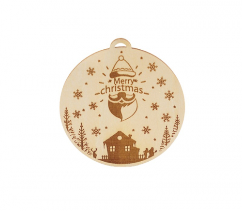 Wooden Christmas Ornament