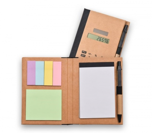 Eco-friendly Multi-Purpose Padfolio with Calculator