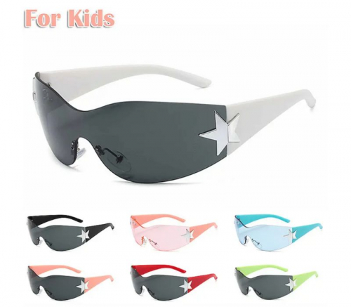 UV400 Fashion Rimless Sunglasses