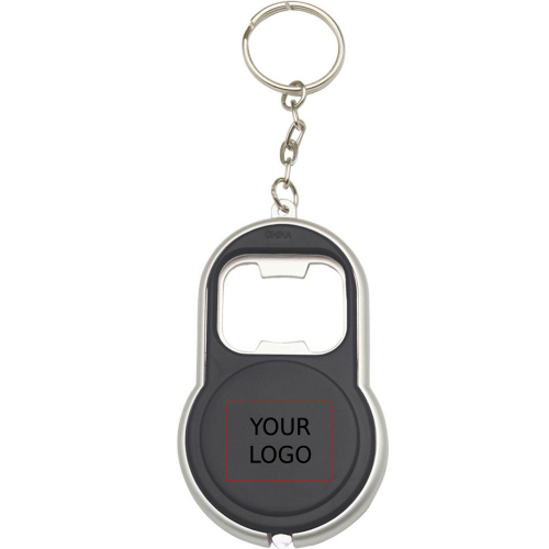 Bottle Opener Keychain with LED