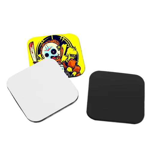 Square Shaped Sublimation MDF Fridge Magnet