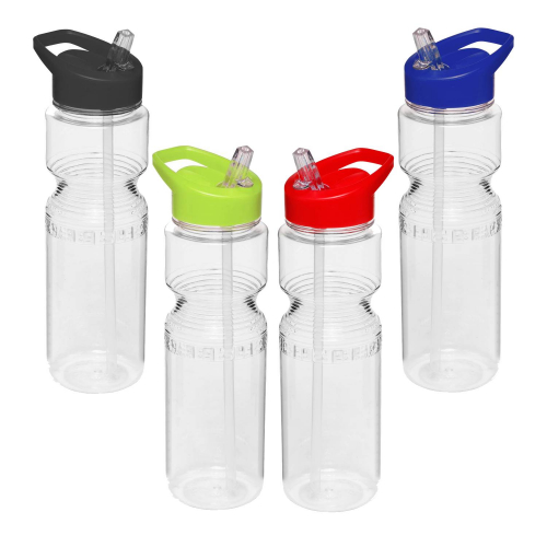 Sports Bottle with Flip Top Straw, 28 oz.