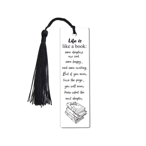 Acrylic Bookmark with Tassel