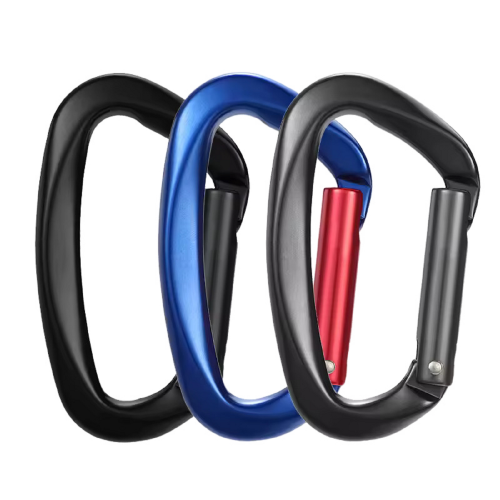 D-Shape Straight Gate Carabiner