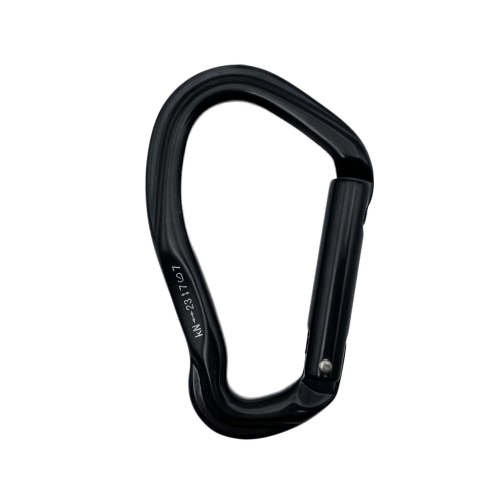 B Ring Straight Gate Aluminum Carabiner