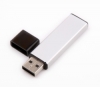 Classic Aluminum USB Flash Drive, 128MB