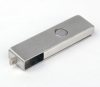 Silver Metal Swivel USB Flash Drive