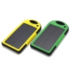 Portable Plastic Solar Power Bank - 5000 mAh