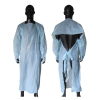 Bodysuit Safety Open Back L3 PEVA Disposable Isolation Gown